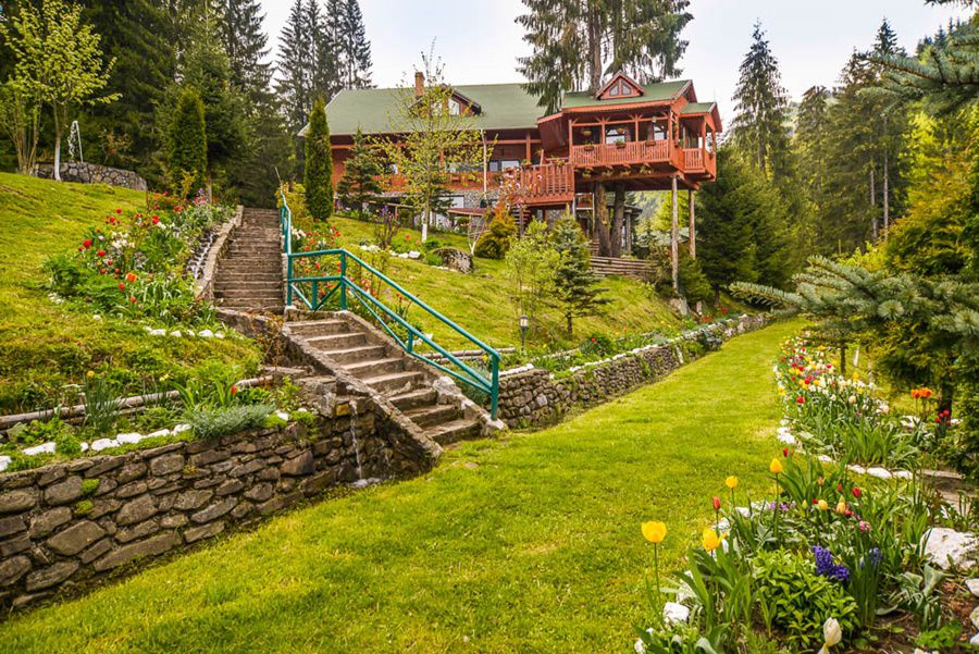 Hôtel Hadar Chalet à Buzău Extérieur photo