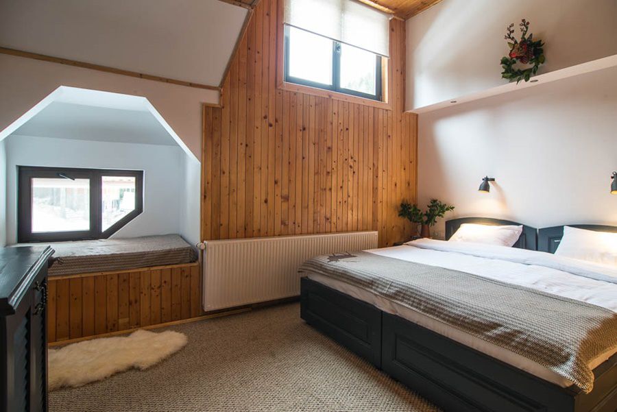 Hôtel Hadar Chalet à Buzău Extérieur photo